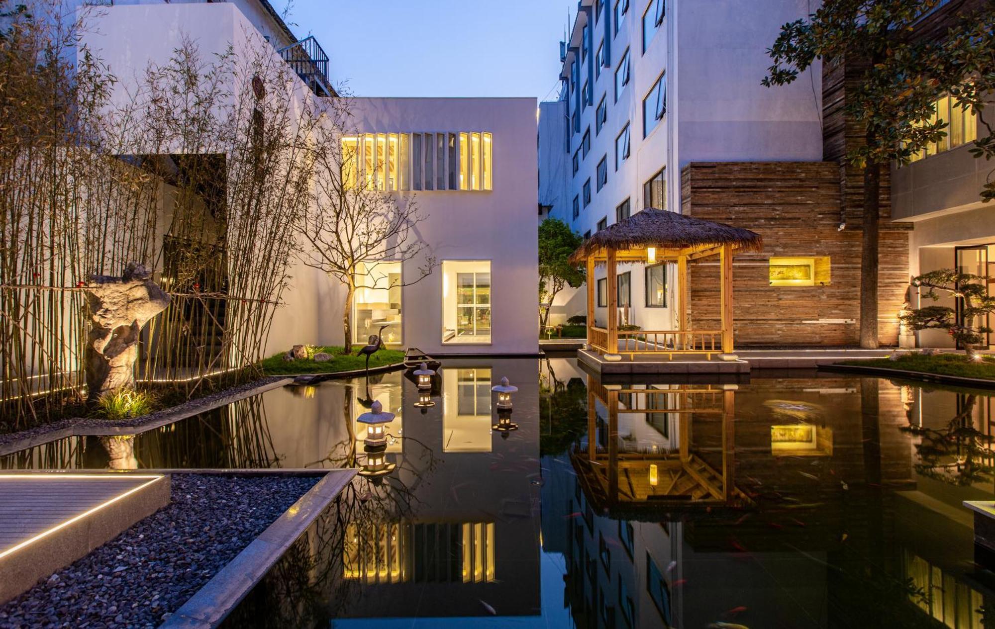 苏州华侨饭店 Suzhou (Jiangsu) Buitenkant foto